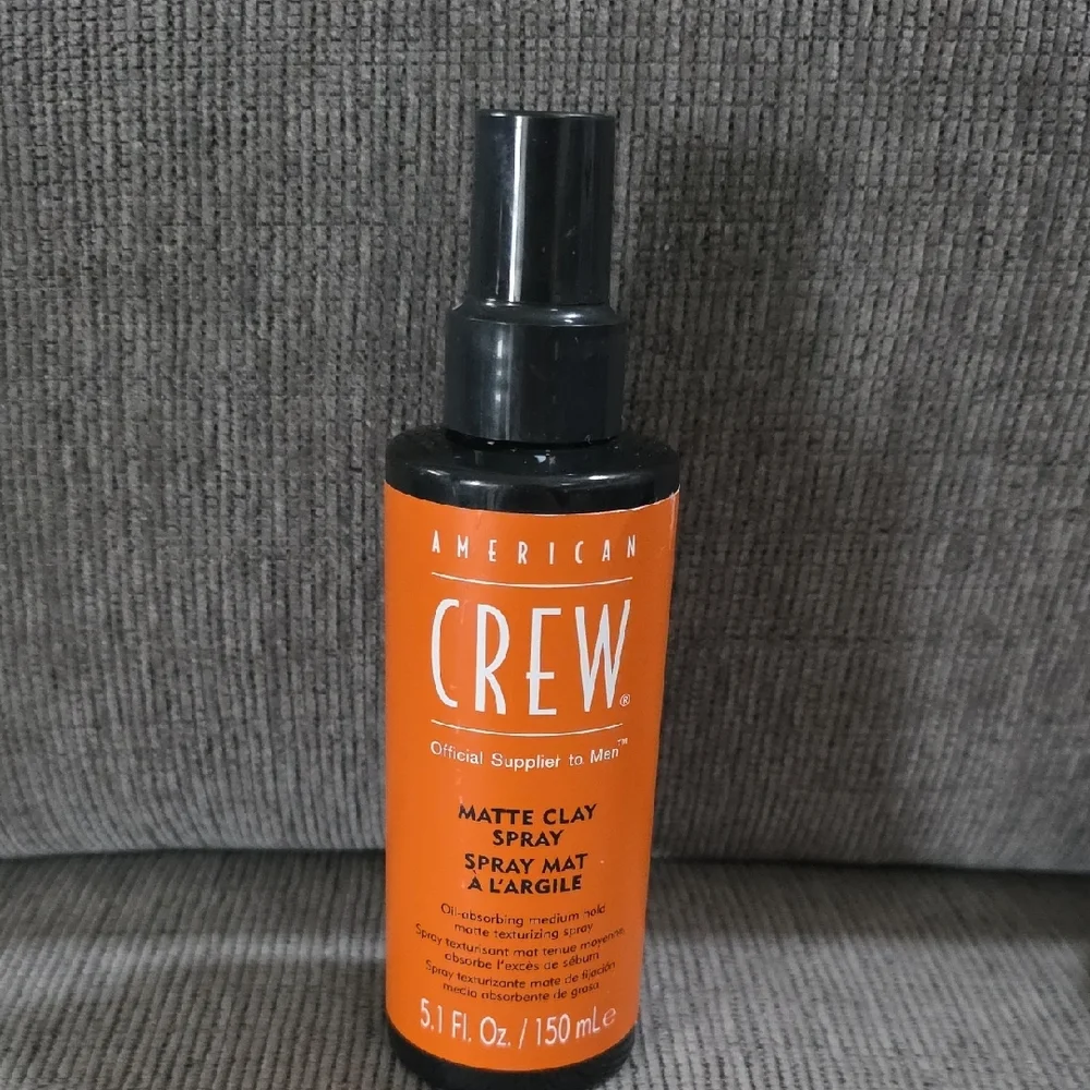 American Crew‎ Matte Clay Spray And Matte Clay + Shampoo Samples, New.